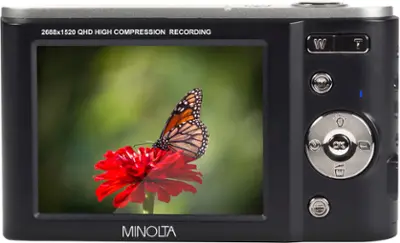 Minolta MND20 44.0 Megapixel Digital Camera Black MND20-BK - Best Buy