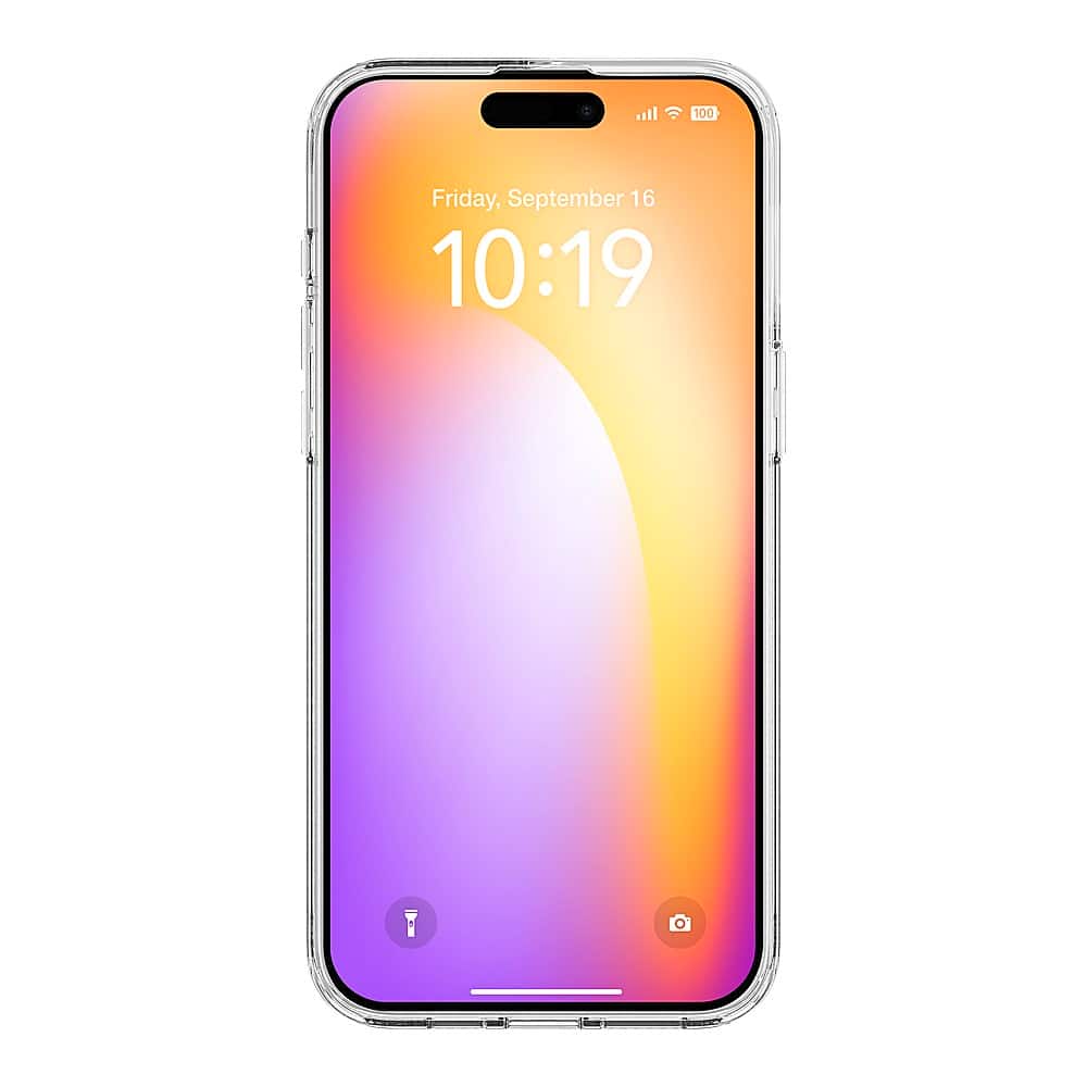 Alt View 15. Insignia™ - Hard-Shell Case for iPhone 15 Pro Max - Clear.