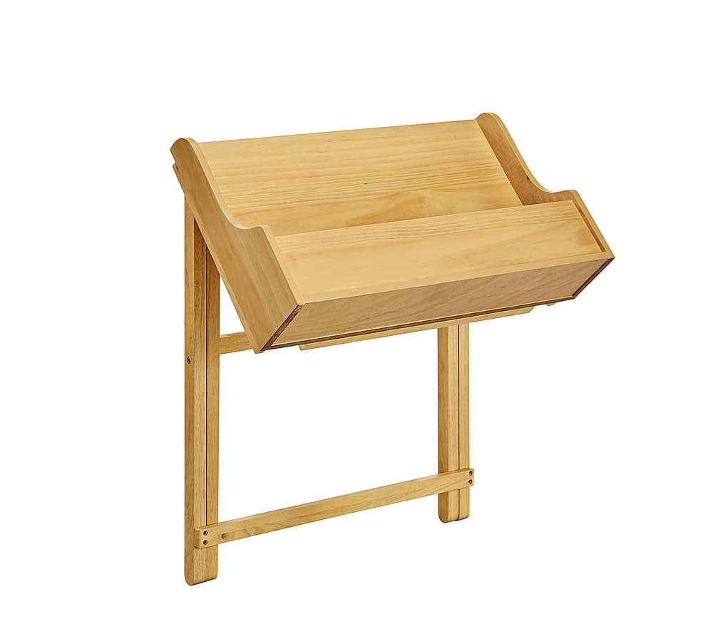 Left View: Linon Home Décor - Fauna Folding Desk - Natural