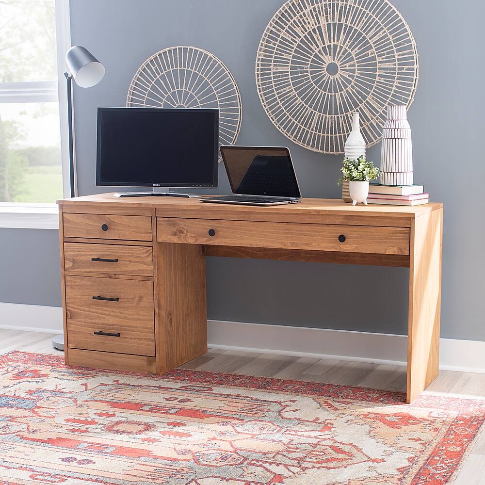 Kinney solid wood deals desk