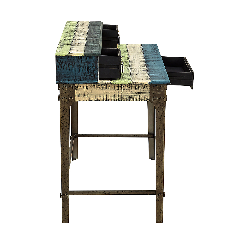 Linon Home Décor - Stenhouse Adjustable Student Desk Set - Gray