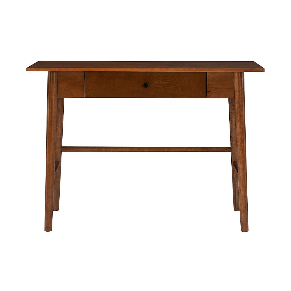 Angle View: Linon Home Décor - Clayborn Desk With Drawer - Walnut