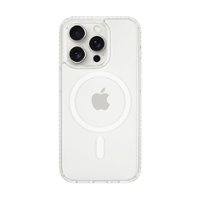 Insignia™ - Hard-Shell Case with MagSafe for iPhone 15 Pro Max - Clear - Front_Zoom