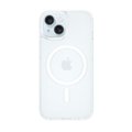 Front Zoom. Insignia™ - Hard-Shell Case with MagSafe for iPhone 15 - Clear.
