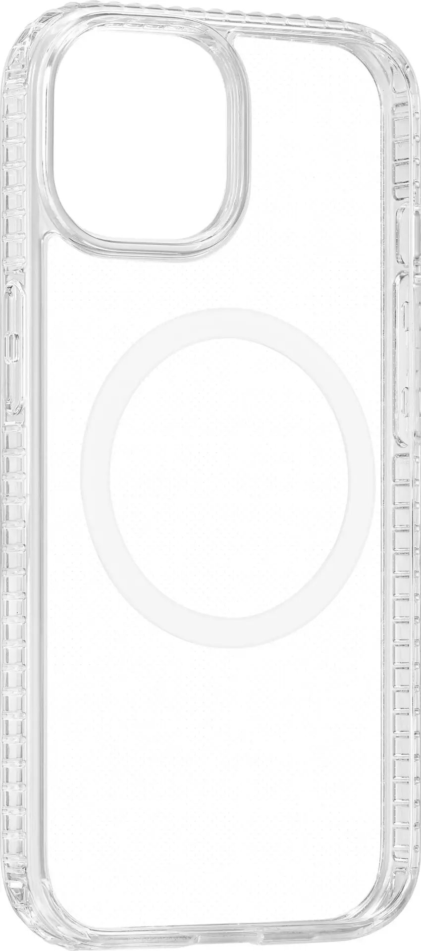 Alt View 15. Insignia™ - Hard-Shell Case with MagSafe for iPhone 15 - Clear.