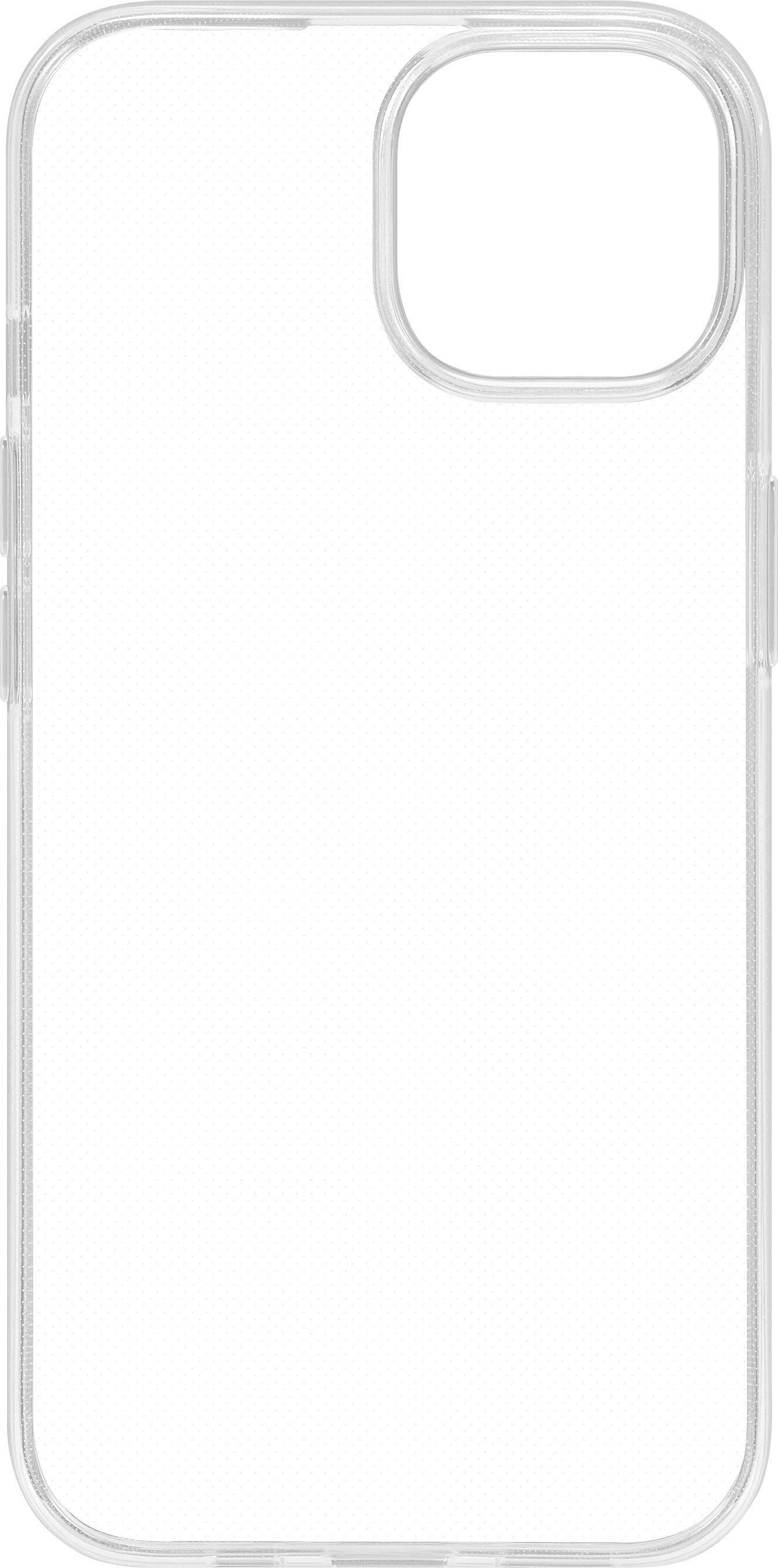 Alt View 2. Best Buy essentials™ - Soft-Shell Case for iPhone 15 - Clear.