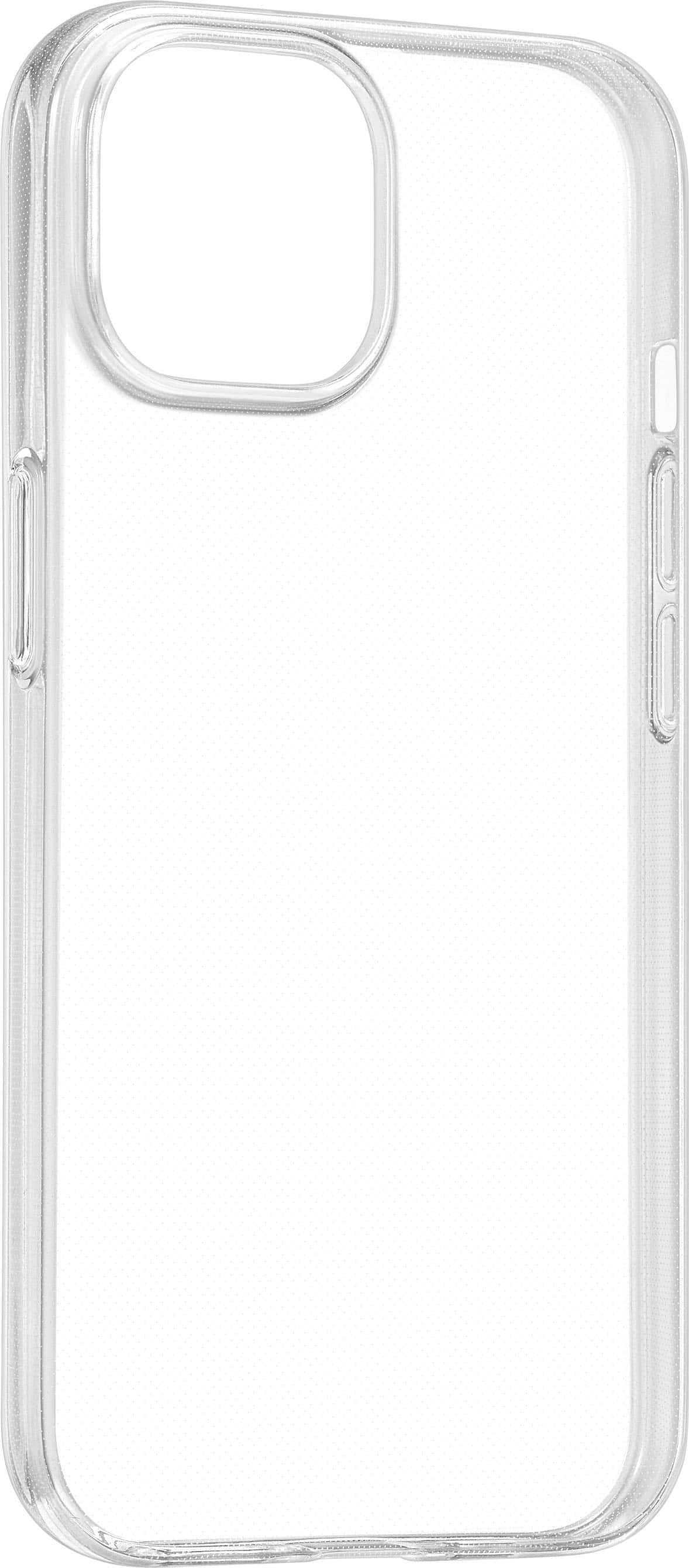 Alt View 1. Best Buy essentials™ - Soft-Shell Case for iPhone 15 - Clear.