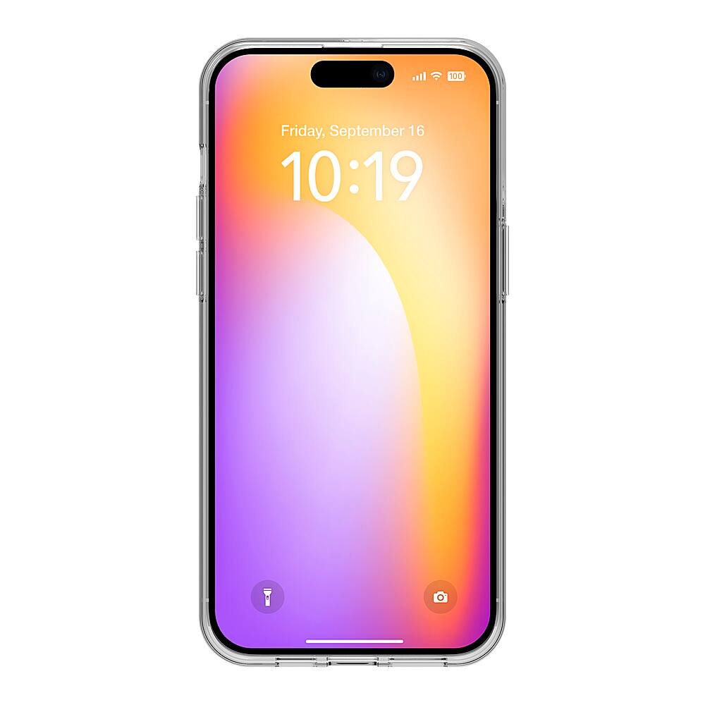 Alt View 11. Best Buy essentials™ - Soft-Shell Case for iPhone 15 Pro - Clear.