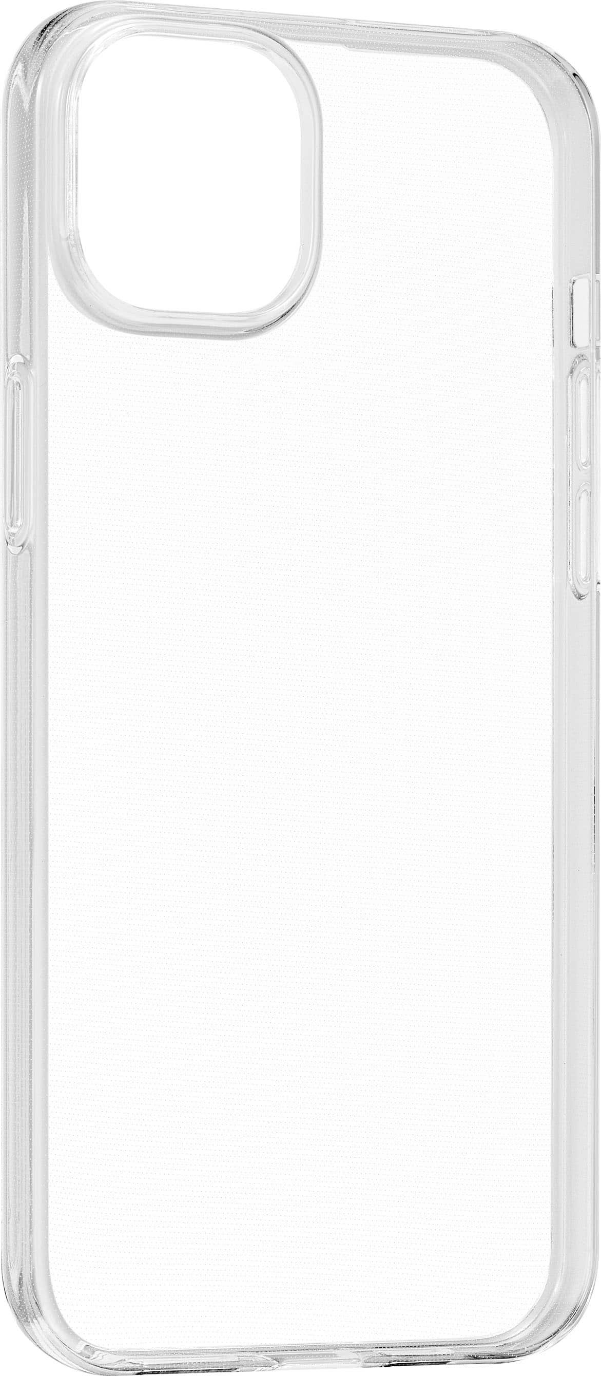 Alt View 1. Best Buy essentials™ - Soft-Shell Case for iPhone 15 Plus - Clear.