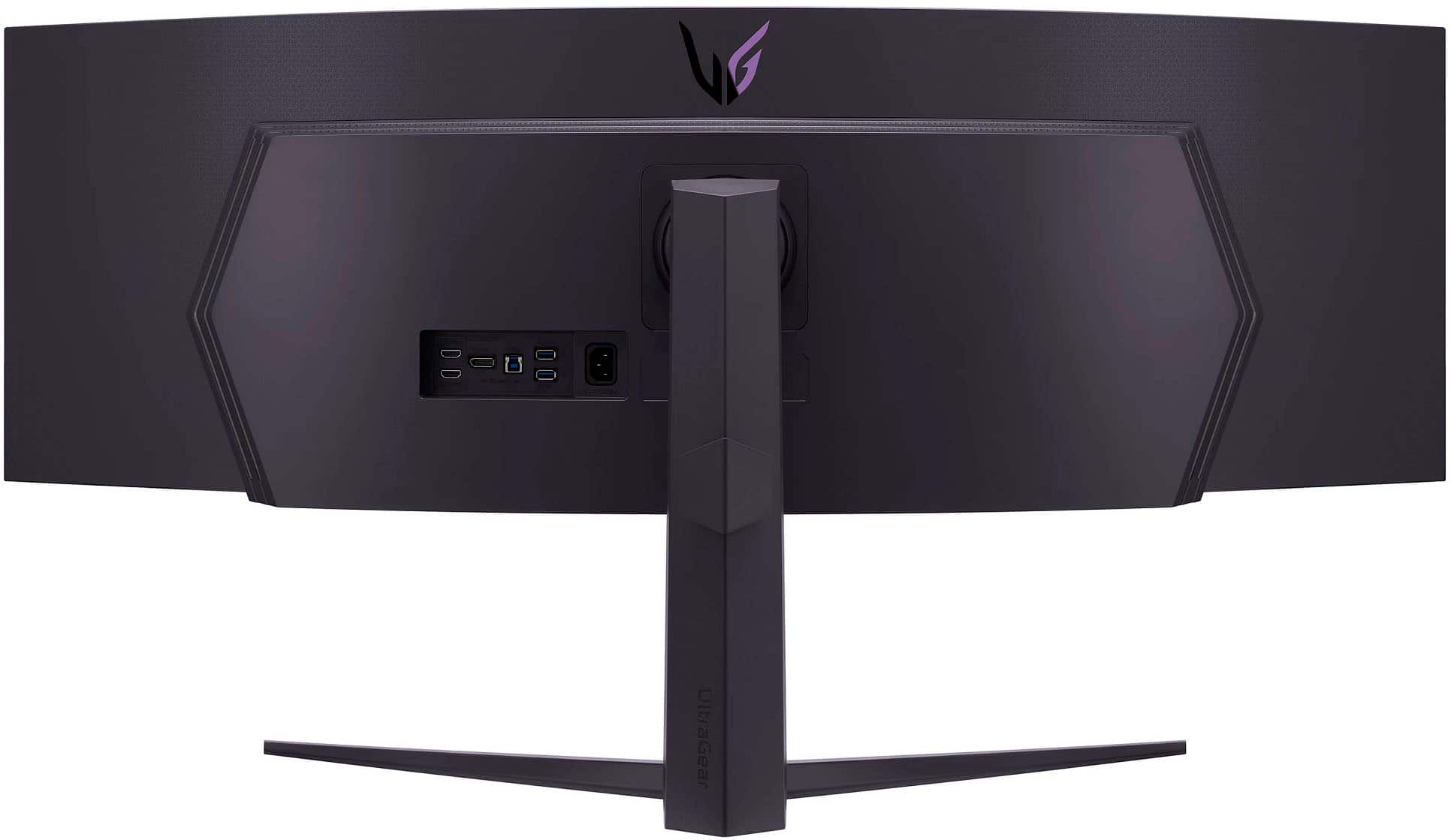 Alt View 16. LG - UltraGear 49" LED Curved Dual QHD 1-ms FreeSync Monitor with HDR (DisplayPort, HDMI, USB) - Black.