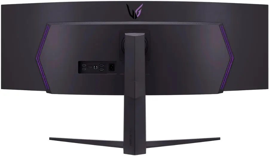 Alt View 17. LG - UltraGear 49" LED Curved Dual QHD 1-ms FreeSync Monitor with HDR (DisplayPort, HDMI, USB) - Black.