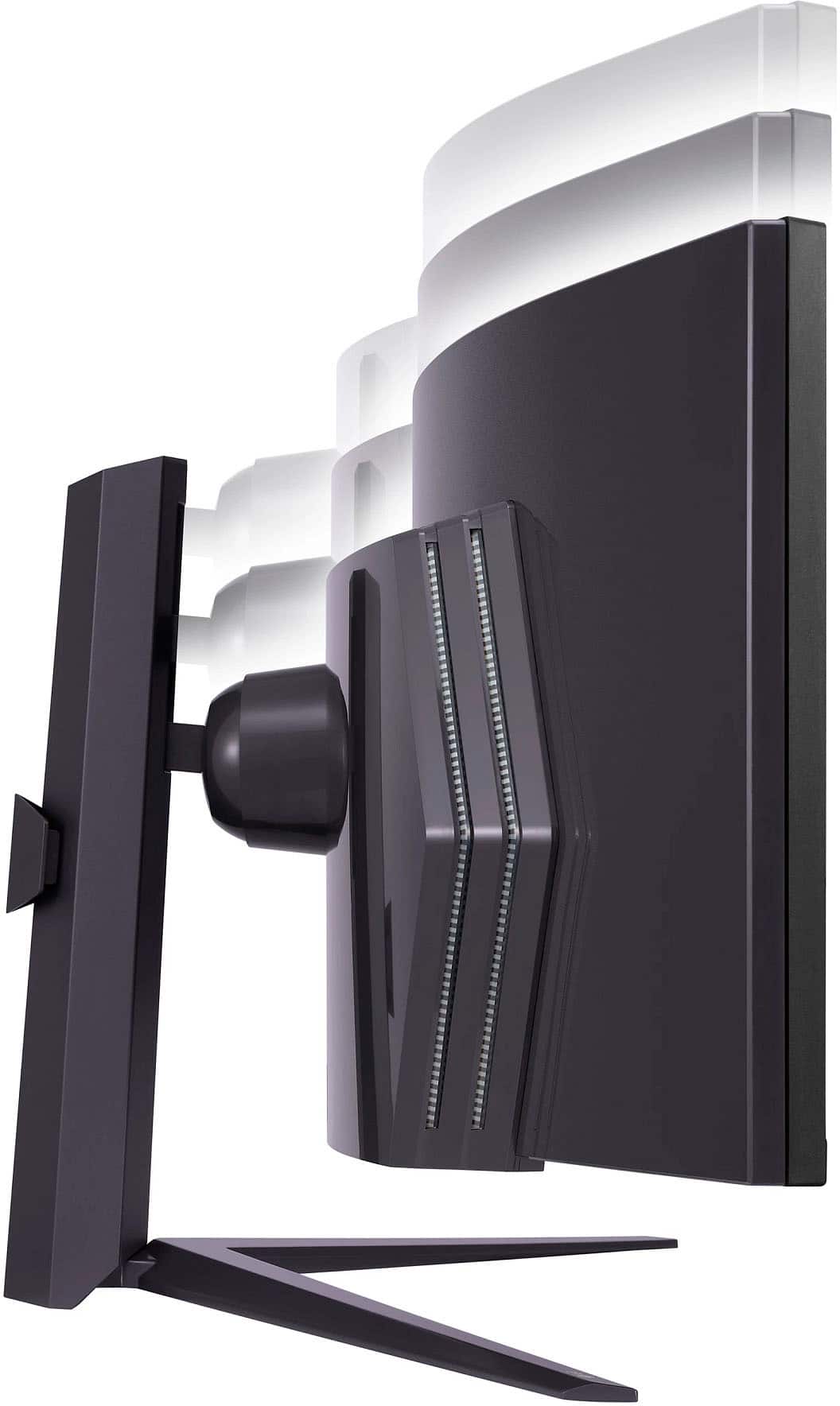 Alt View 21. LG - UltraGear 49" LED Curved Dual QHD 1-ms FreeSync Monitor with HDR (DisplayPort, HDMI, USB) - Black.