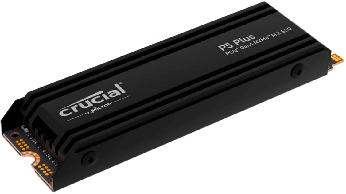 Crucial P5 Plus 1TB Internal SSD Pcle Gen 4 x4 NVMe with Heatsink for PS5  CT1000P5PSSD5 - Best Buy