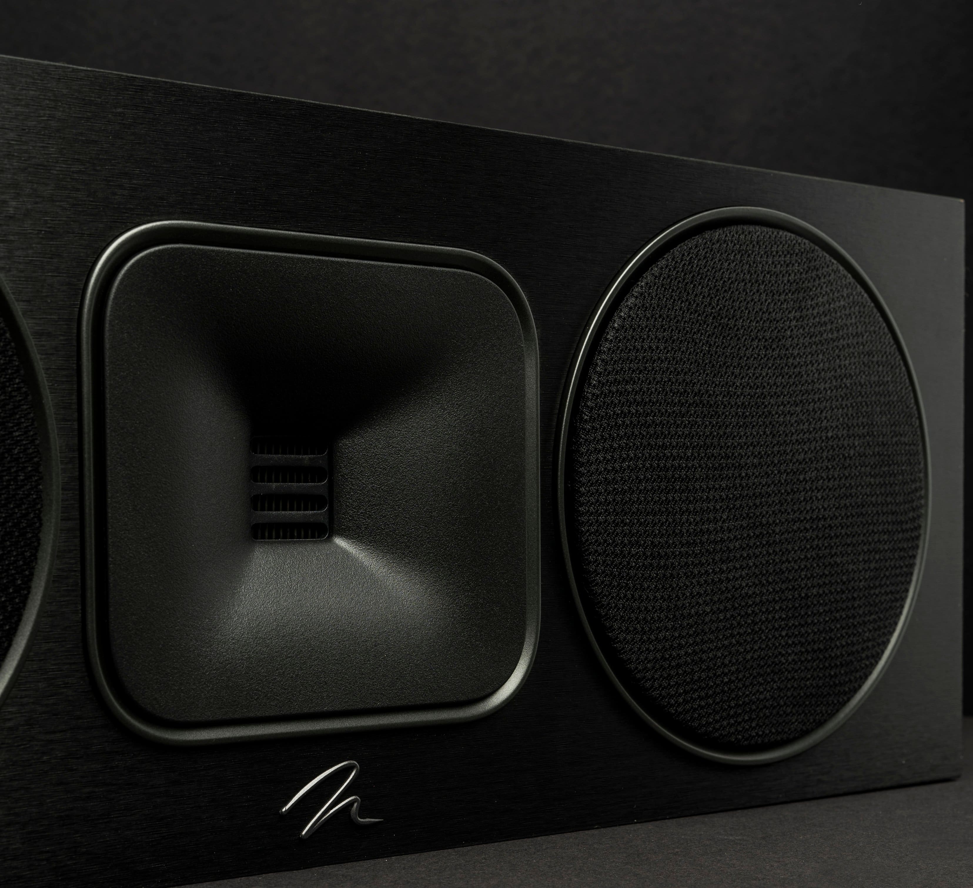 Alt View 14. MartinLogan - Motion Foundation C1 2.5-Way Center Channel Speaker with Dual 5.5” Midbass Drivers (Each) - Black.