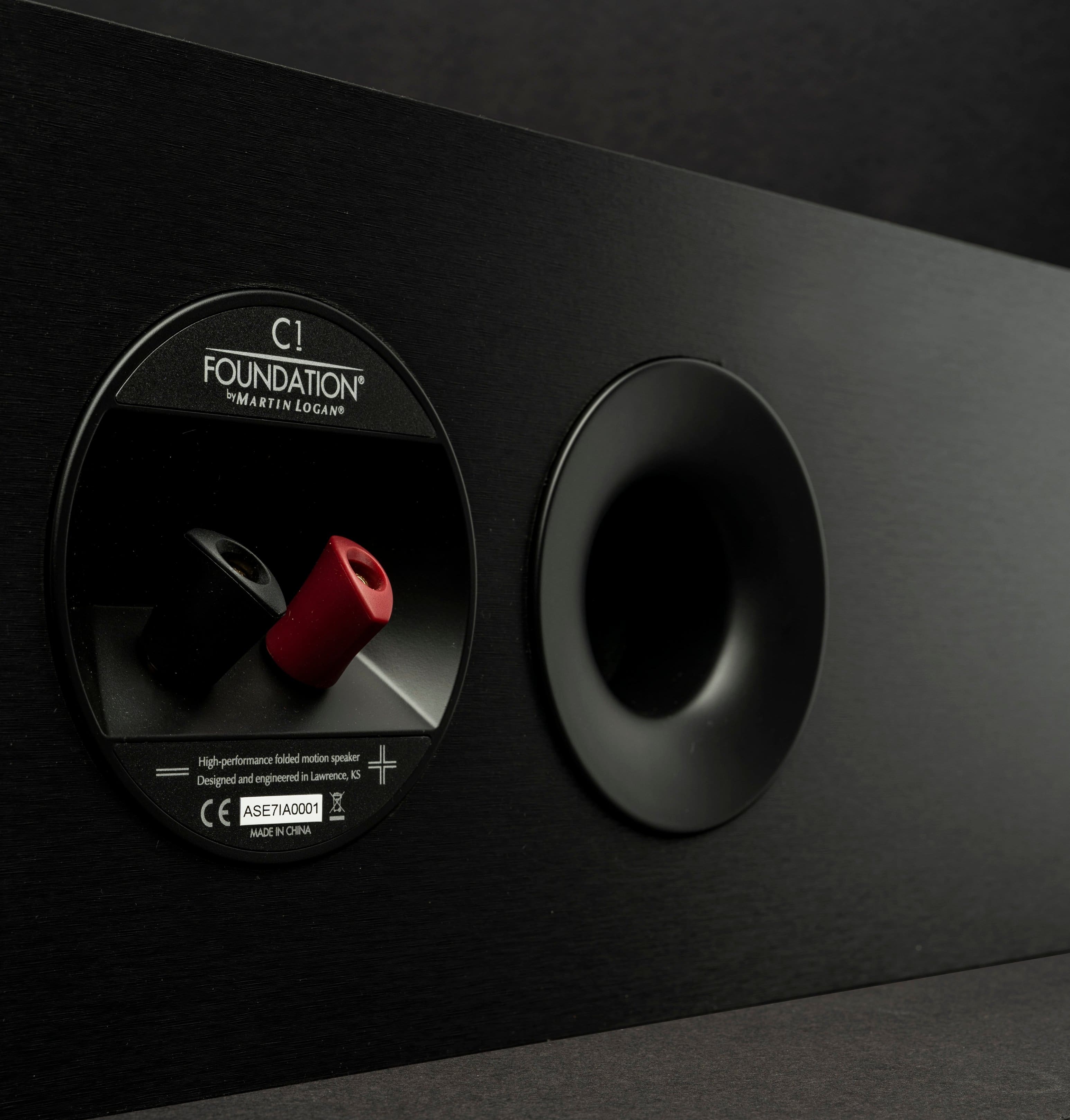 Alt View 16. MartinLogan - Motion Foundation C1 2.5-Way Center Channel Speaker with Dual 5.5” Midbass Drivers (Each) - Black.