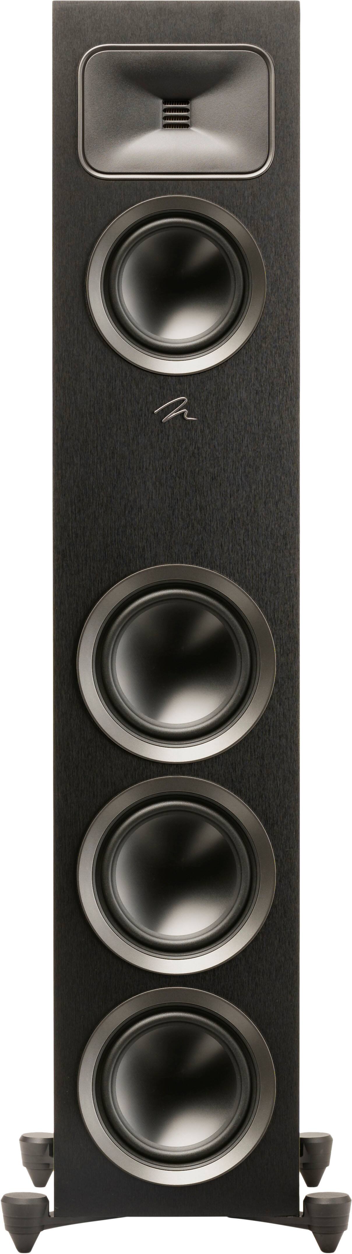 Back. MartinLogan - Motion Foundation F2 3-Way Floorstanding Speaker with 5.5” Midrange and Triple 6.5” Bass Drivers (Each) - Black.