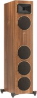 MartinLogan - Motion Foundation F2 3-Way Floorstanding Speaker with 5.5” Midrange and Triple 6.5” Bass Drivers (Each) - Walnut - Front_Zoom
