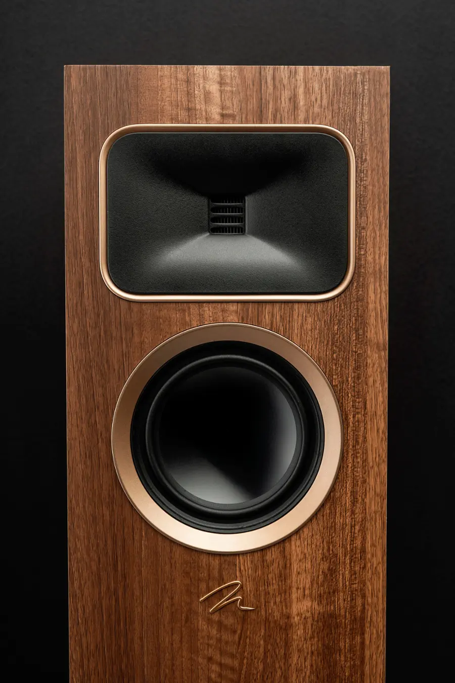 Alt View 17. MartinLogan - Motion Foundation F2 3-Way Floorstanding Speaker with 5.5” Midrange and Triple 6.5” Bass Drivers (Each) - Walnut.