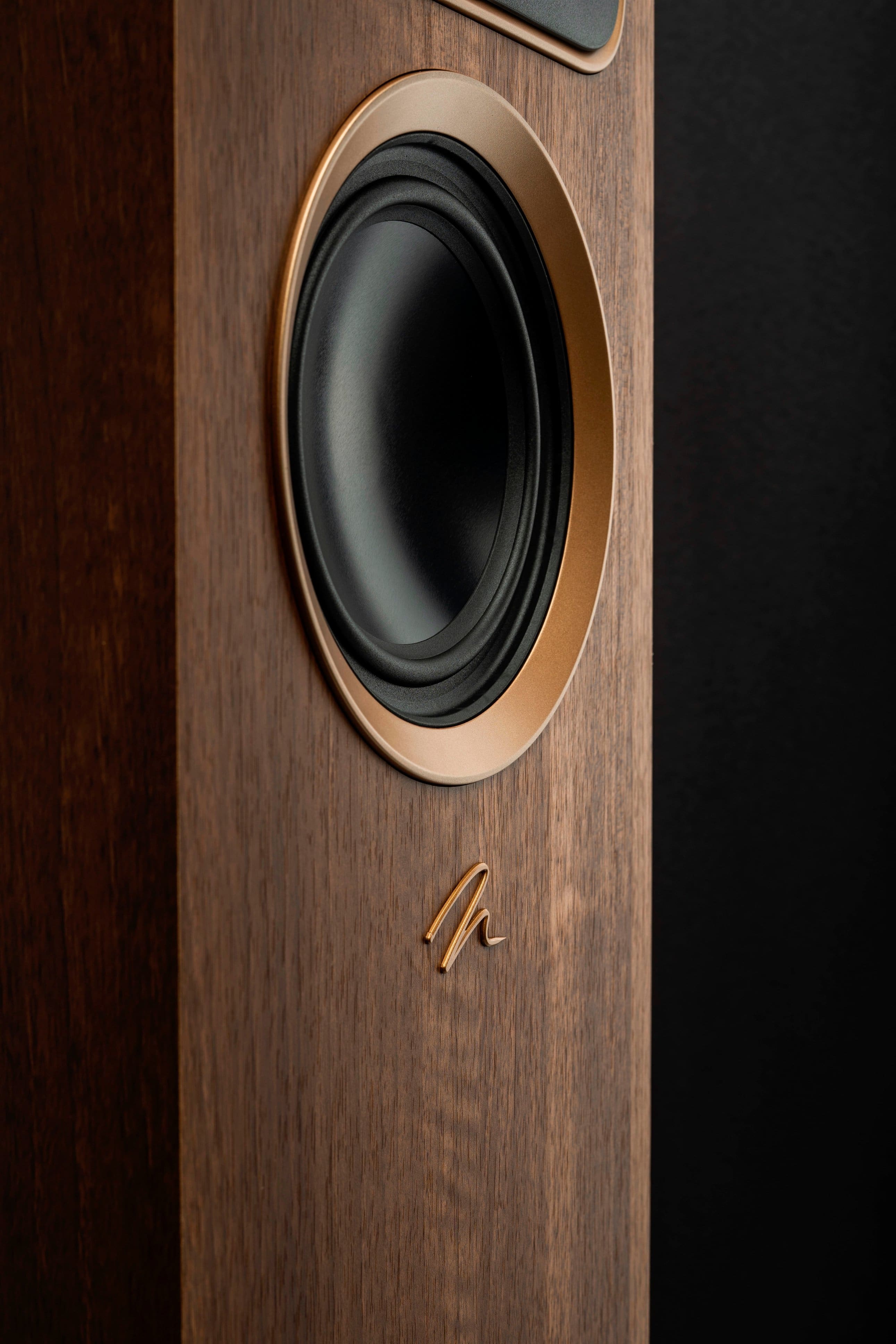 Alt View 21. MartinLogan - Motion Foundation F2 3-Way Floorstanding Speaker with 5.5” Midrange and Triple 6.5” Bass Drivers (Each) - Walnut.