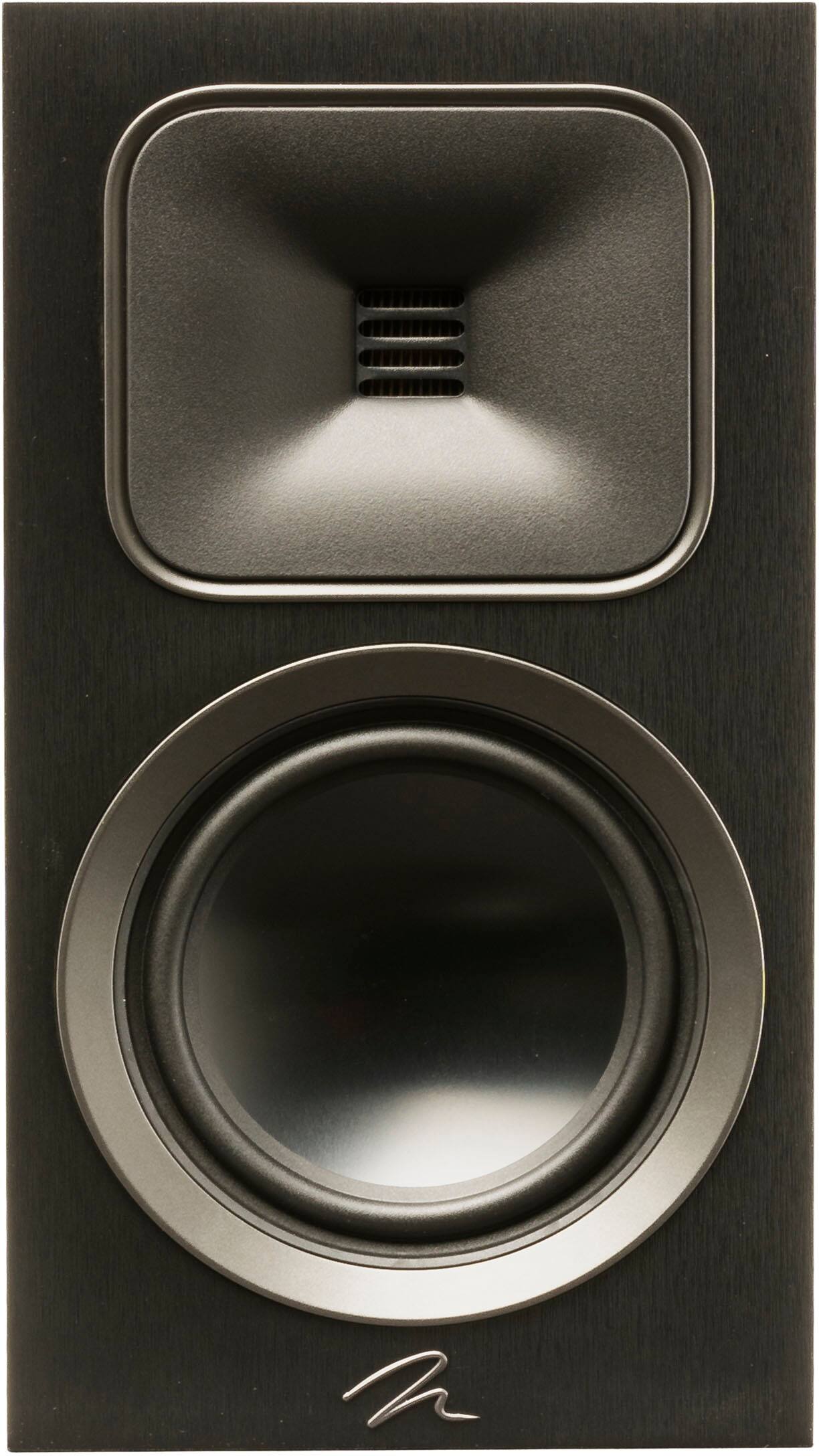 Back. MartinLogan - Motion Foundation B1 2-Way Bookshelf Speaker with 5.5” Midbass Driver (Each) - Black.