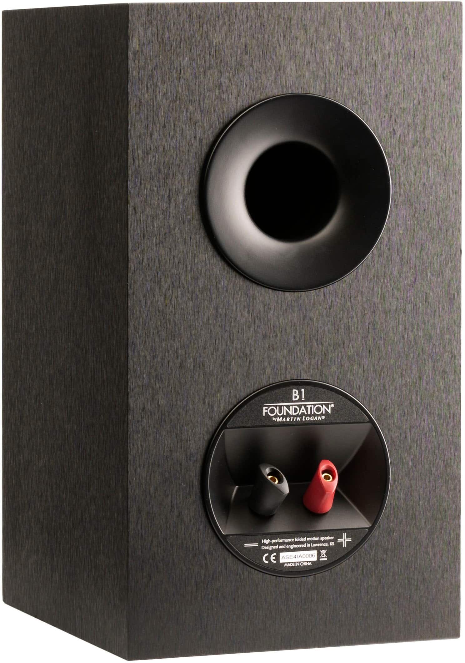 Alt View 12. MartinLogan - Motion Foundation B1 2-Way Bookshelf Speaker with 5.5” Midbass Driver (Each) - Black.