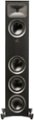 Back Zoom. MartinLogan - Motion Foundation F1 3-Way Floorstanding Speaker with 5.5” Midrange and Triple 5.5” Bass Drivers (Each) - Black.