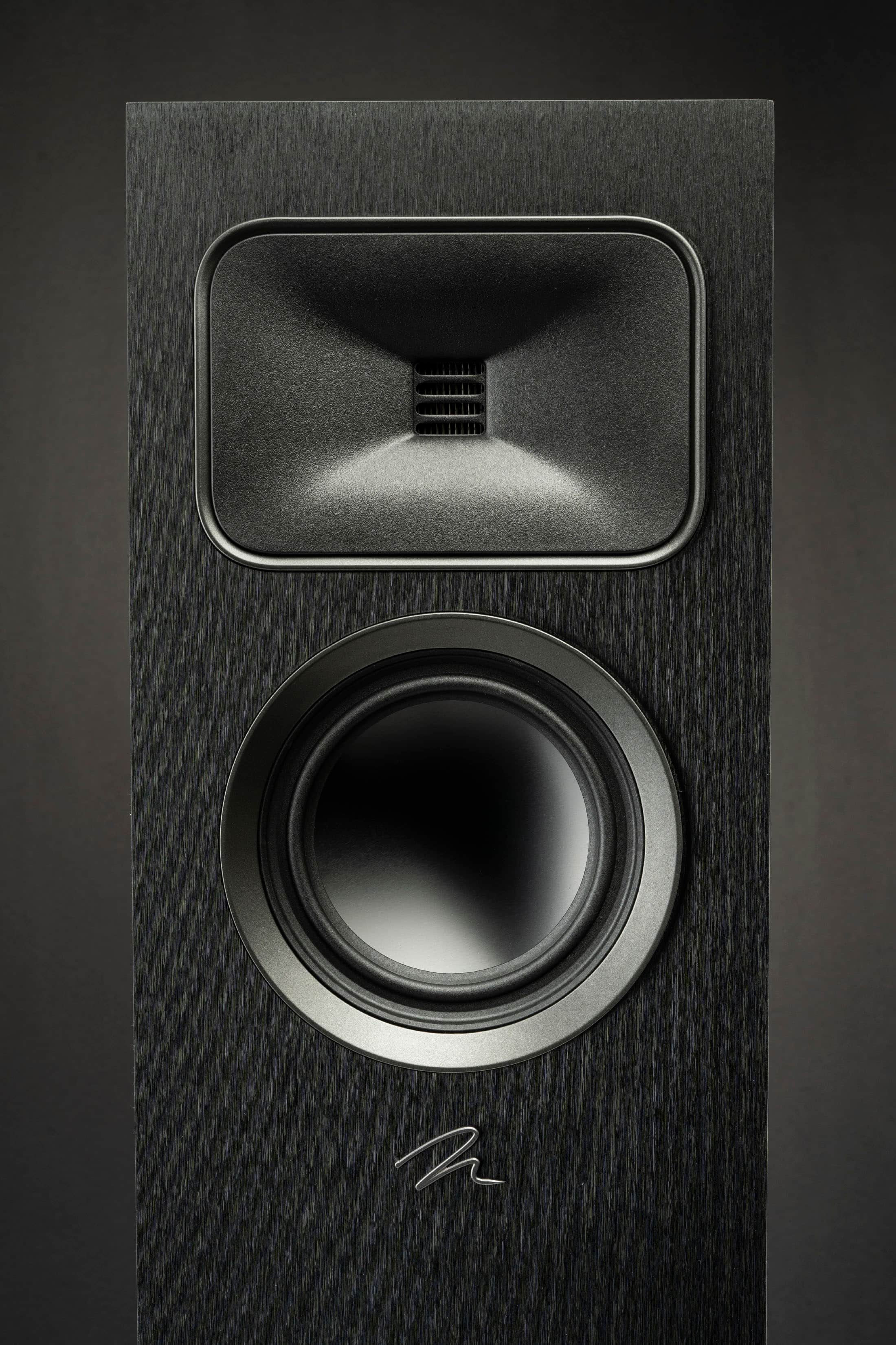 Alt View 18. MartinLogan - Motion Foundation F1 3-Way Floorstanding Speaker with 5.5” Midrange and Triple 5.5” Bass Drivers (Each) - Black.