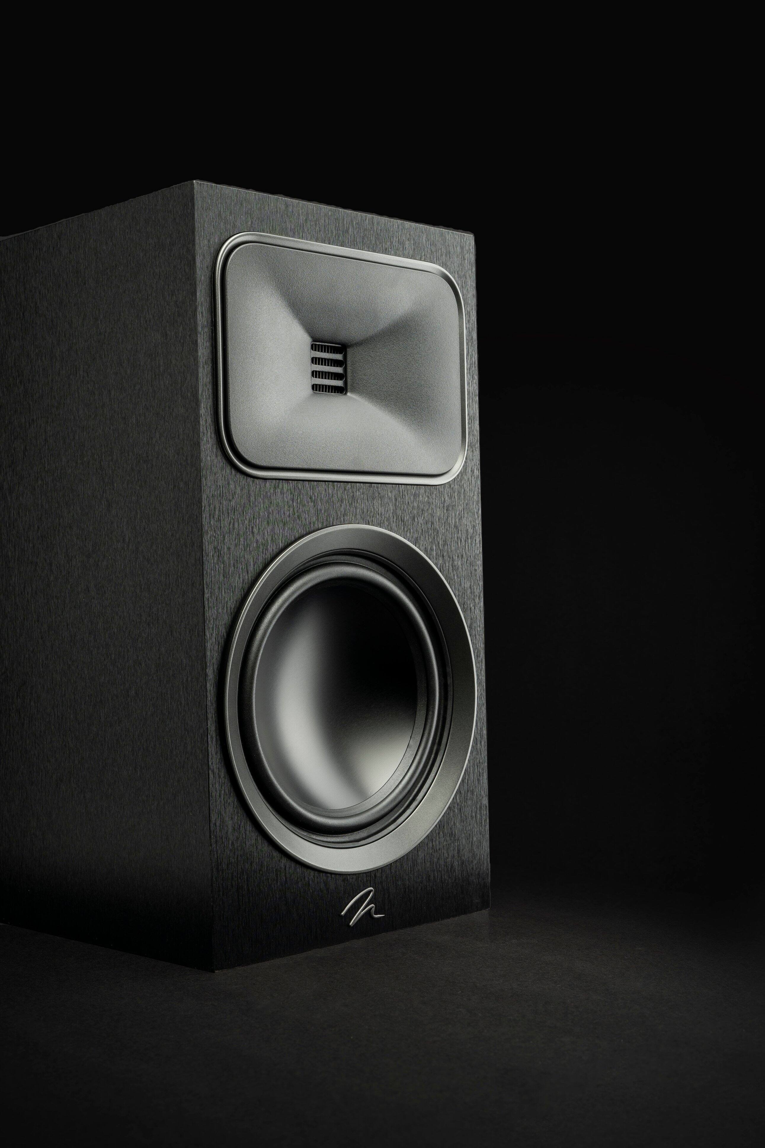 Alt View 18. MartinLogan - Motion Foundation B2 2-Way Bookshelf Speaker with 6.5” Midbass Driver (Each) - Black.