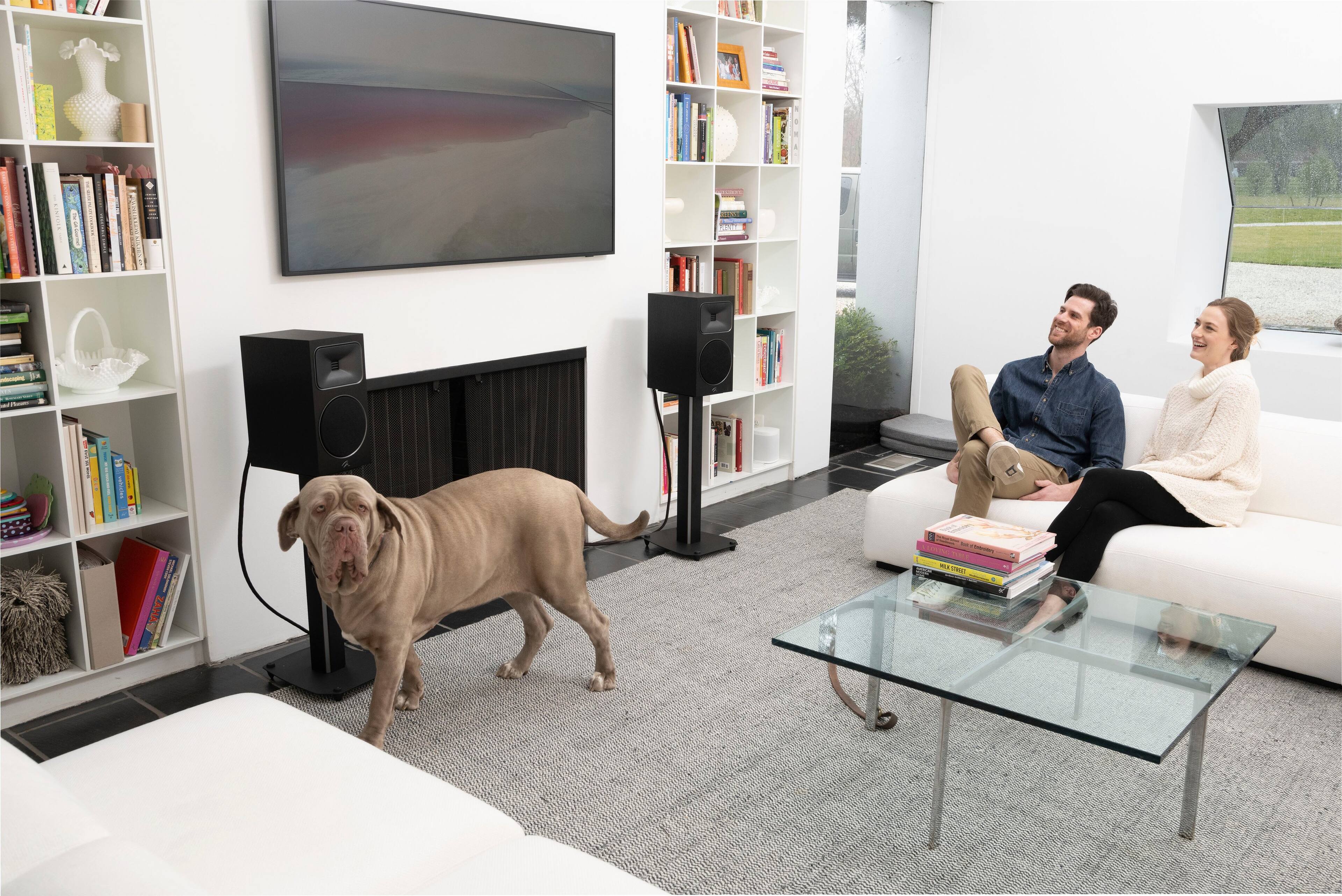 Alt View 20. MartinLogan - Motion Foundation B2 2-Way Bookshelf Speaker with 6.5” Midbass Driver (Each) - Black.