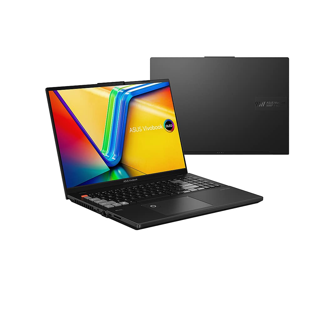 Alt View 11. ASUS - Vivobook Pro 16" 120Hz OLED Laptop - Intel 13 Gen Core i9 with 16GB Memory - NVIDIA GeForce RTX 4070 - 1TB SSD - Gray.