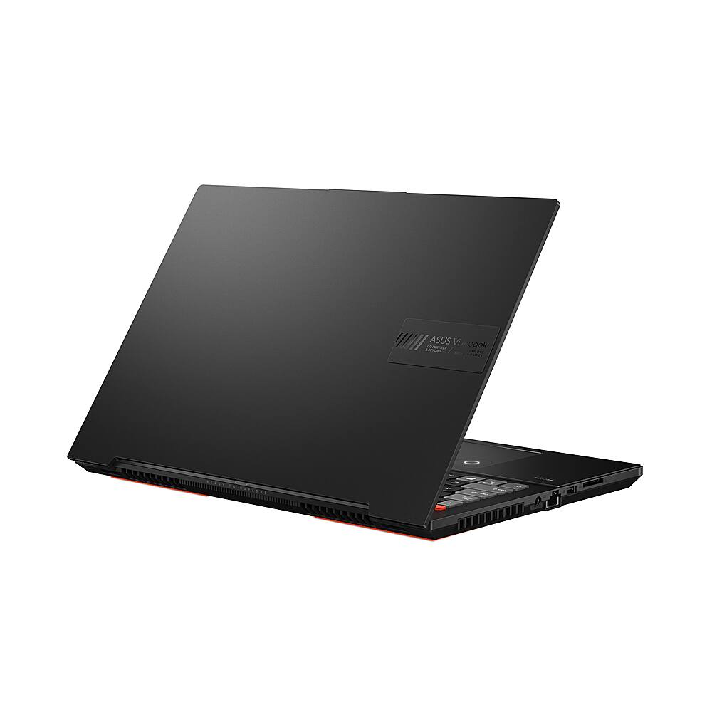 Alt View 4. ASUS - Vivobook Pro 16" 120Hz OLED Laptop - Intel 13 Gen Core i9 with 16GB Memory - NVIDIA GeForce RTX 4070 - 1TB SSD - Gray.