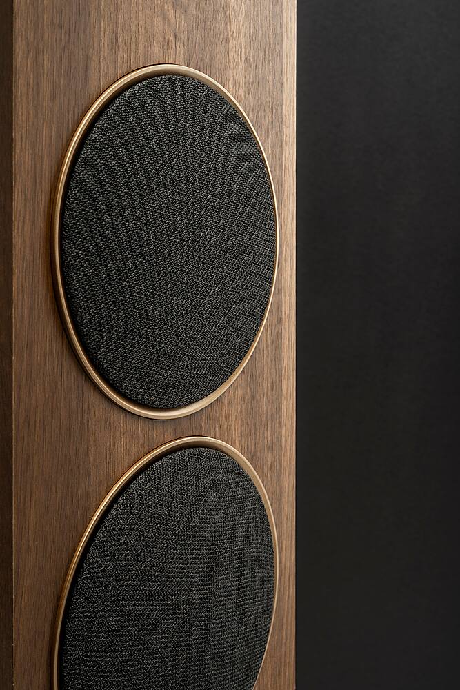 Alt View 18. MartinLogan - Motion Foundation F1 3-Way Floorstanding Speaker with 5.5” Midrange and Triple 5.5” Bass Drivers (Each) - Walnut.