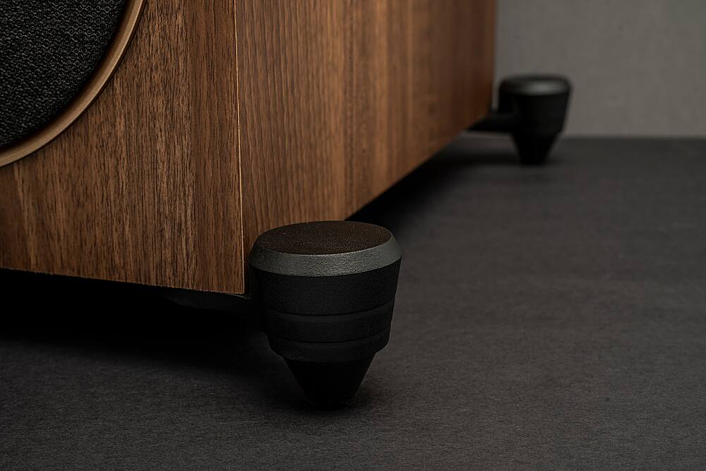 Alt View 22. MartinLogan - Motion Foundation F1 3-Way Floorstanding Speaker with 5.5” Midrange and Triple 5.5” Bass Drivers (Each) - Walnut.