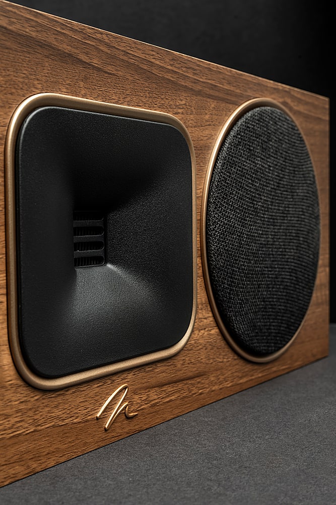 Alt View 14. MartinLogan - Motion Foundation C1 2.5-Way Center Channel Speaker with Dual 5.5” Midbass Drivers (Each) - Walnut.
