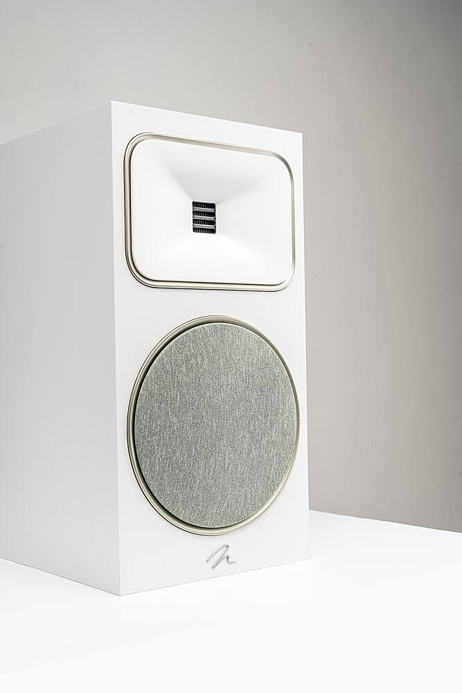 Alt View 14. MartinLogan - Motion Foundation B2 2-Way Bookshelf Speaker with 6.5” Midbass Driver (Each) - Satin White.