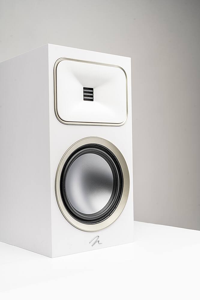 Alt View 15. MartinLogan - Motion Foundation B2 2-Way Bookshelf Speaker with 6.5” Midbass Driver (Each) - Satin White.