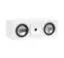 Angle. MartinLogan - Motion Foundation C1 2.5-Way Center Channel Speaker with Dual 5.5” Midbass Drivers (Each) - Satin White.