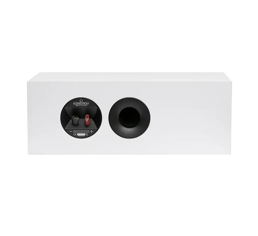 Alt View 13. MartinLogan - Motion Foundation C1 2.5-Way Center Channel Speaker with Dual 5.5” Midbass Drivers (Each) - Satin White.