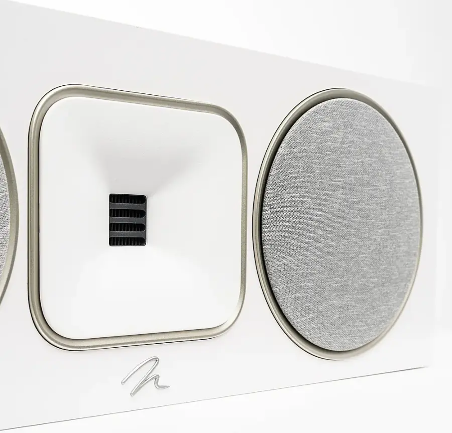 Alt View 14. MartinLogan - Motion Foundation C1 2.5-Way Center Channel Speaker with Dual 5.5” Midbass Drivers (Each) - Satin White.