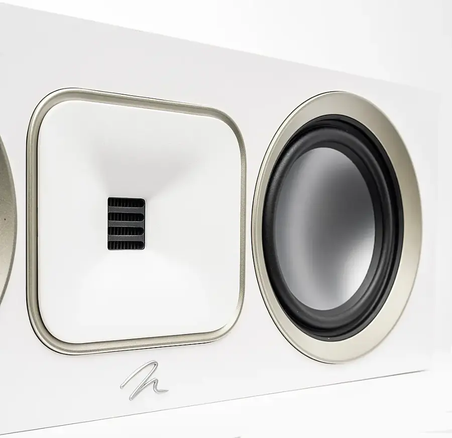Alt View 15. MartinLogan - Motion Foundation C1 2.5-Way Center Channel Speaker with Dual 5.5” Midbass Drivers (Each) - Satin White.
