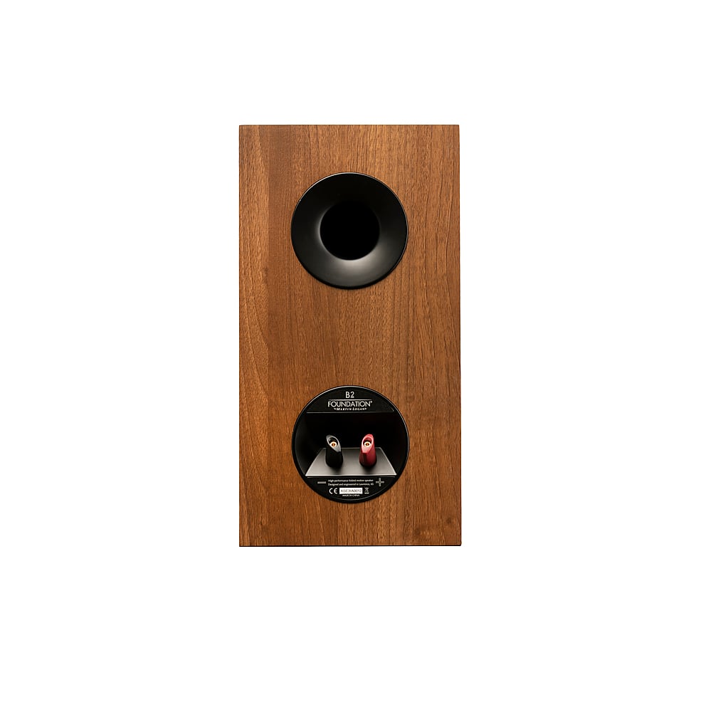 Alt View 13. MartinLogan - Motion Foundation B2 2-Way Bookshelf Speaker with 6.5” Midbass Driver (Each) - Walnut.