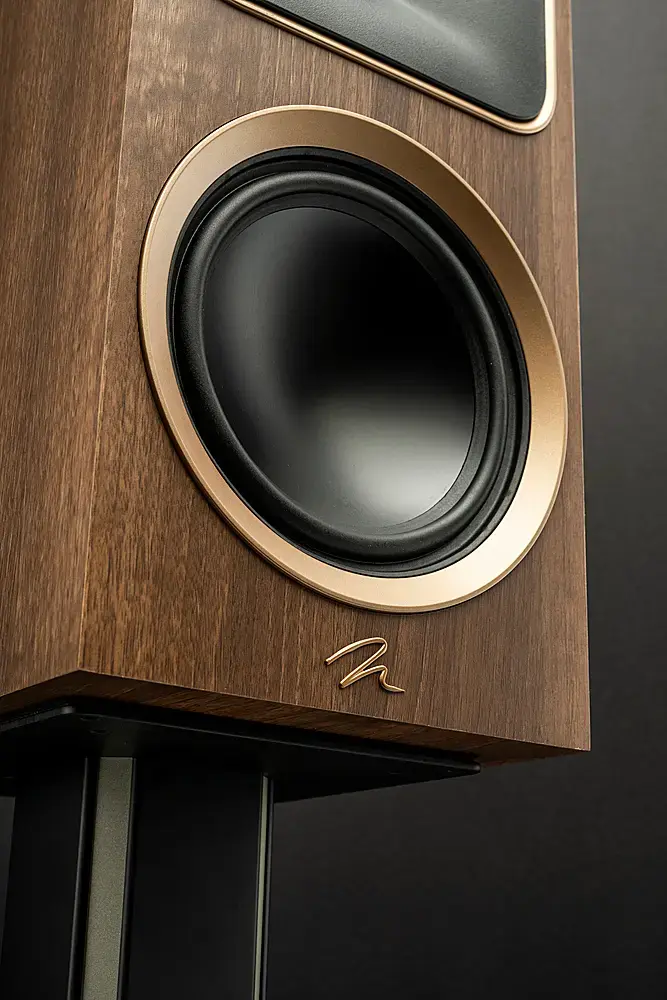 Alt View 15. MartinLogan - Motion Foundation B2 2-Way Bookshelf Speaker with 6.5” Midbass Driver (Each) - Walnut.