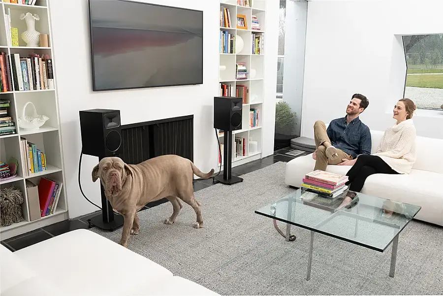 Alt View 19. MartinLogan - Motion Foundation B2 2-Way Bookshelf Speaker with 6.5” Midbass Driver (Each) - Walnut.