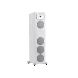 MartinLogan - Motion Foundation F1 3-Way Floorstanding Speaker with 5.5” Midrange and Triple 5.5” Bass Drivers (Each) - Satin White