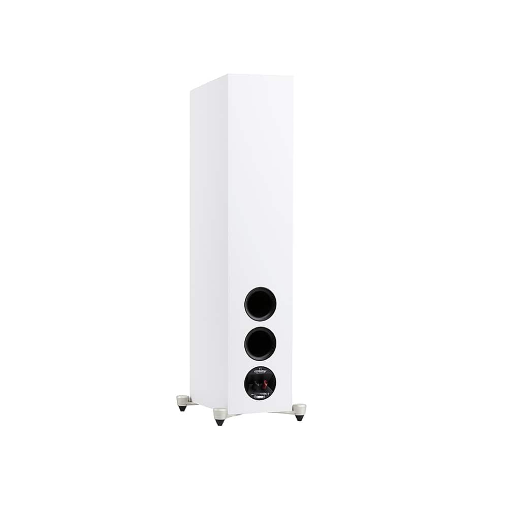 Alt View 12. MartinLogan - Motion Foundation F1 3-Way Floorstanding Speaker with 5.5” Midrange and Triple 5.5” Bass Drivers (Each) - Satin White.