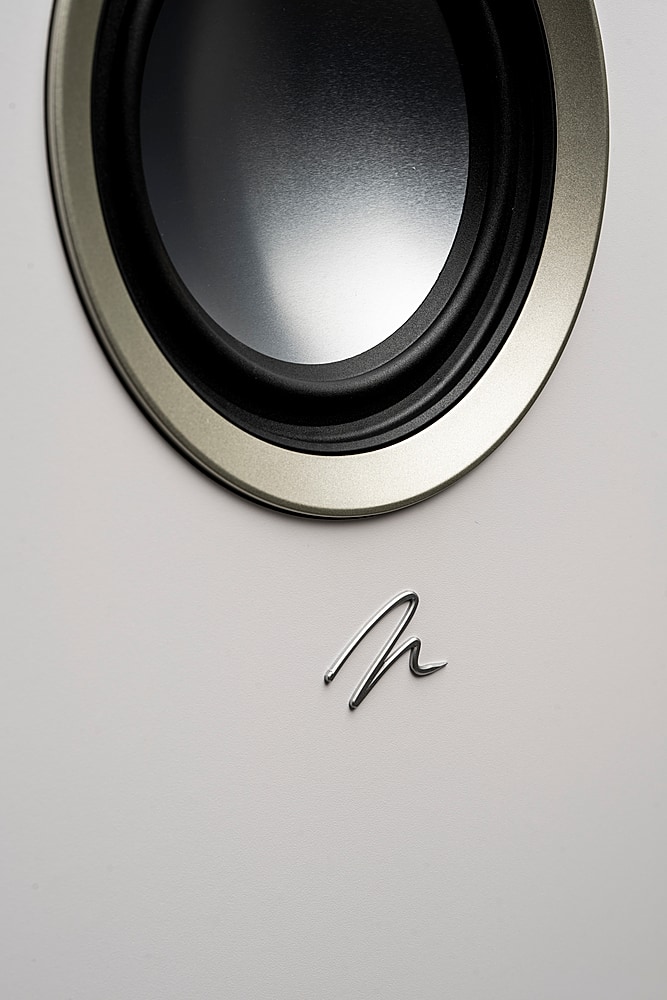 Alt View 22. MartinLogan - Motion Foundation F1 3-Way Floorstanding Speaker with 5.5” Midrange and Triple 5.5” Bass Drivers (Each) - Satin White.