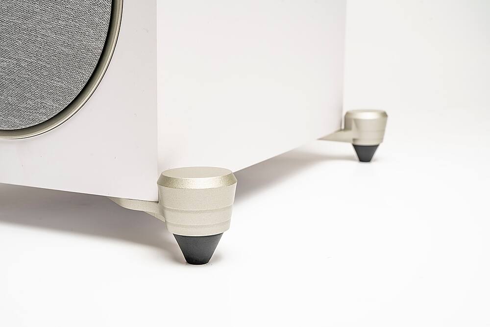 Alt View 23. MartinLogan - Motion Foundation F1 3-Way Floorstanding Speaker with 5.5” Midrange and Triple 5.5” Bass Drivers (Each) - Satin White.