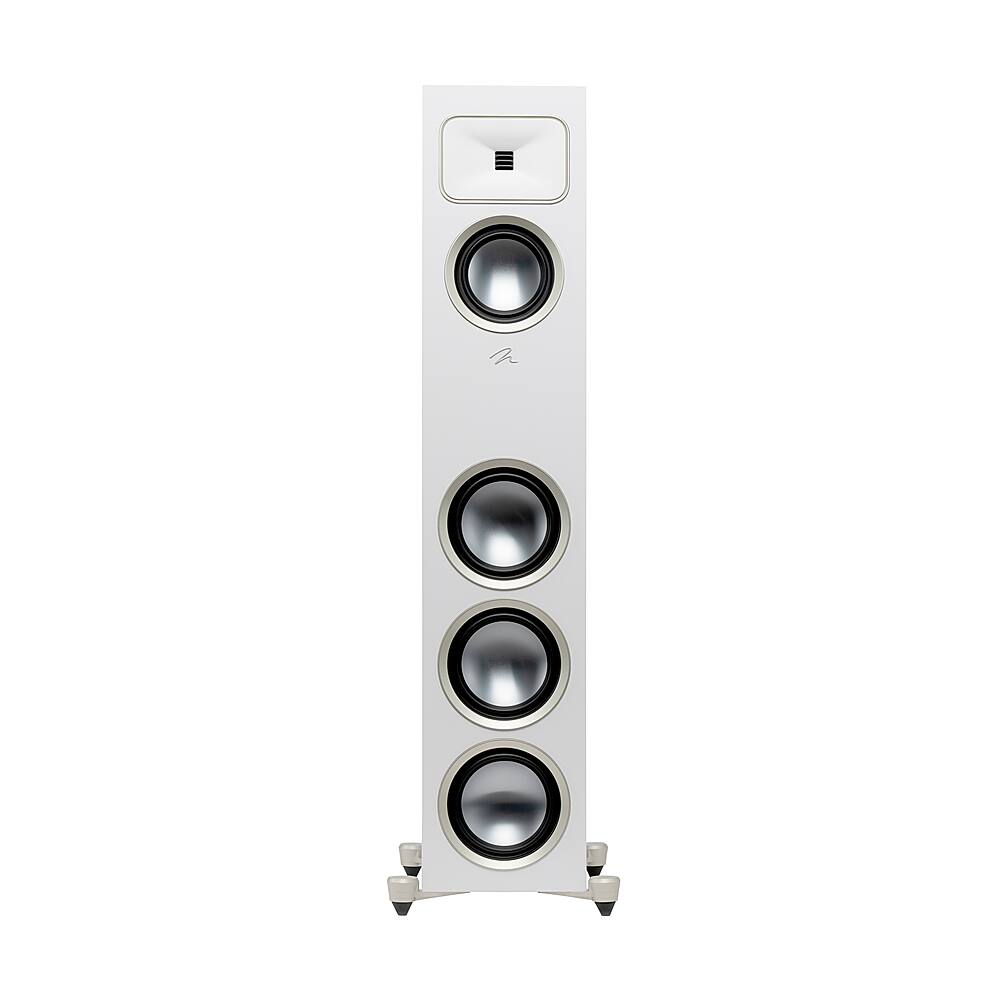 Back. MartinLogan - Motion Foundation F2 3-Way Floorstanding Speaker with 5.5” Midrange and Triple 6.5” Bass Drivers (Each) - Satin White.