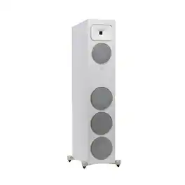 MartinLogan - Motion Foundation F2 3-Way Floorstanding Speaker with 5.5” Midrange and Triple 6.5” Bass Drivers (Each) - Satin White