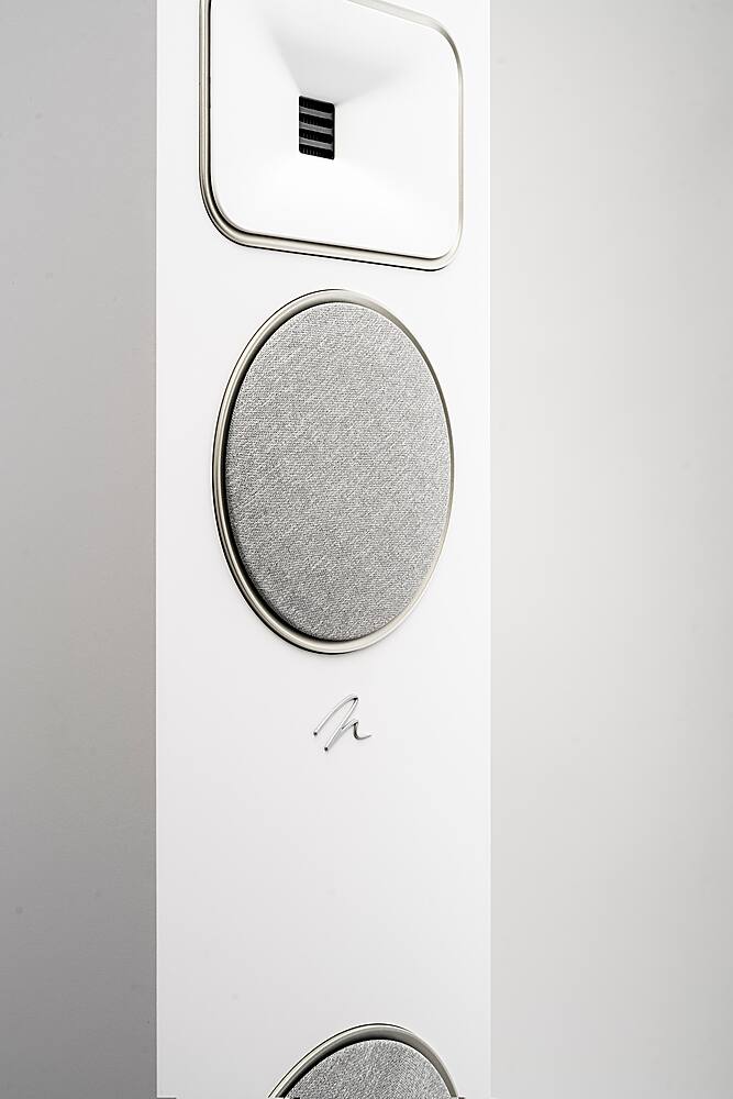 Alt View 16. MartinLogan - Motion Foundation F2 3-Way Floorstanding Speaker with 5.5” Midrange and Triple 6.5” Bass Drivers (Each) - Satin White.